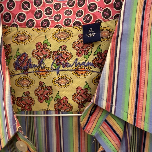 Robert Graham mens shirt size XL - Picture 2 of 4